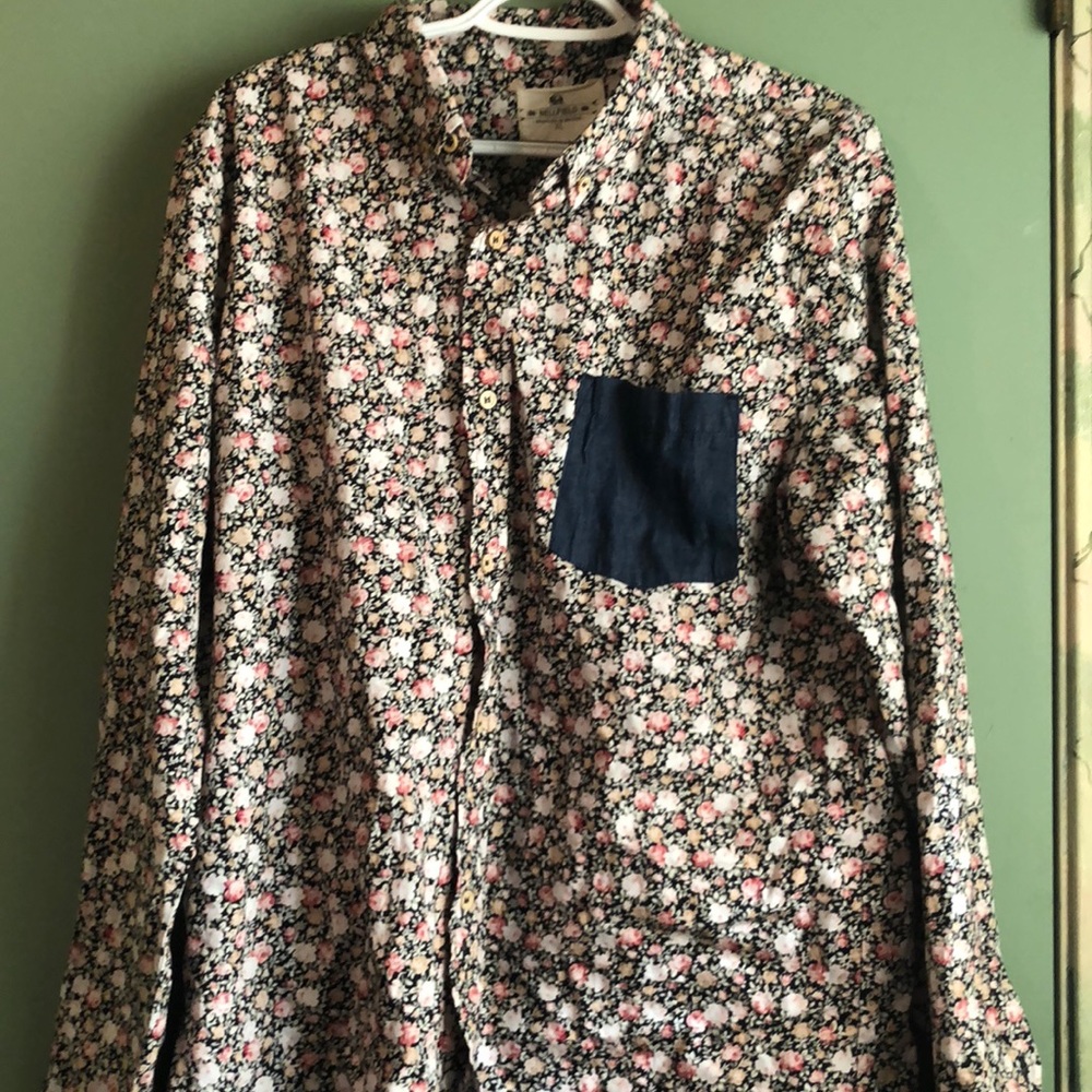 Floral shirt button down.